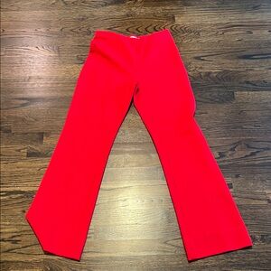 NWOT CK Bradley red ponte pants medium